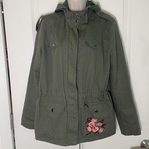 New Look Green Jacket NWOT